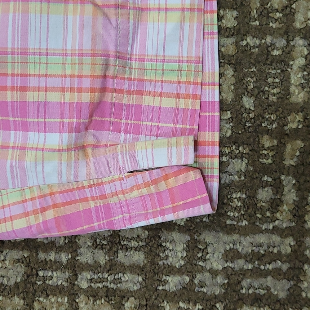 Pink plaid shorts! - Picture 2 of 7